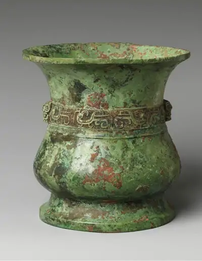 Récipient à vin, XIe-Xe siècle avant avant JC. Dynastie Zhou occidentale