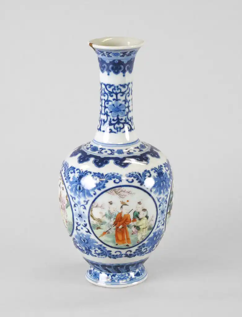 Vase chinois Qing Vase chinois Qing