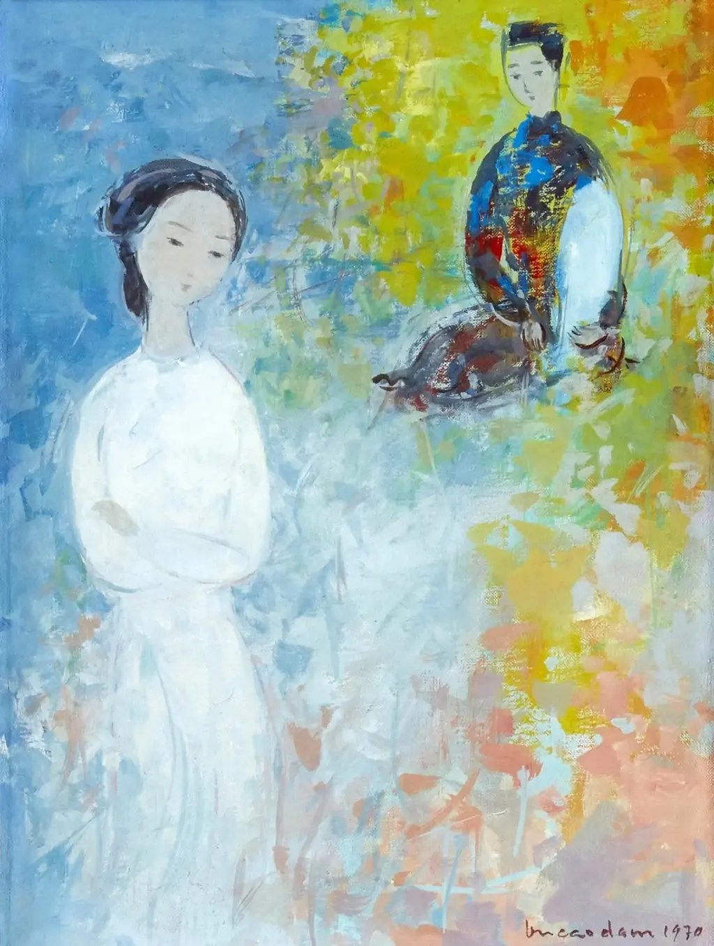 Vu-Cao-Dam-deuxieme-peinture Vu-Cao-Dam peintre vietnamien